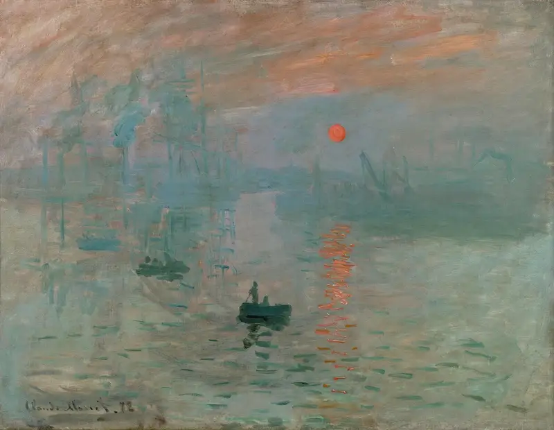 "Impression, Sunrise" by Claude Monet